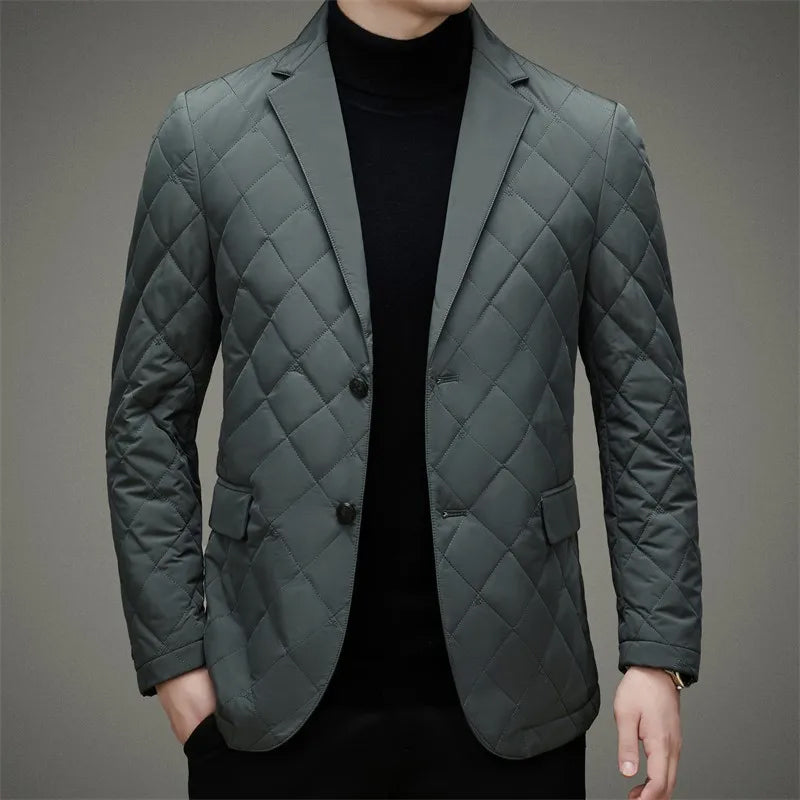 Men's single-breasted blazer