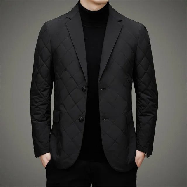 Men's single-breasted blazer