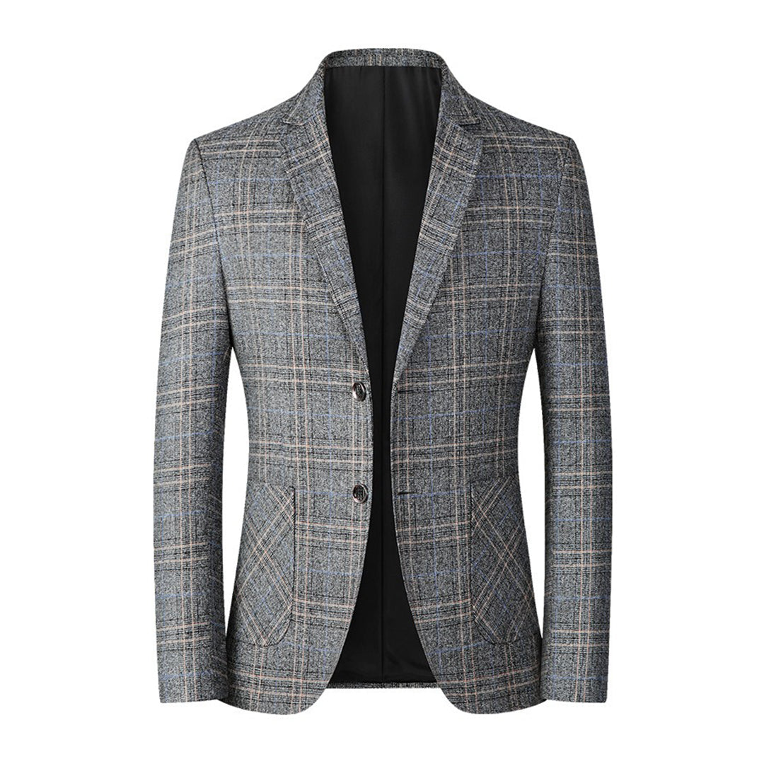 Men's Slim Fit Casual Blazer - Lightweight, Breathable, All-Season Style