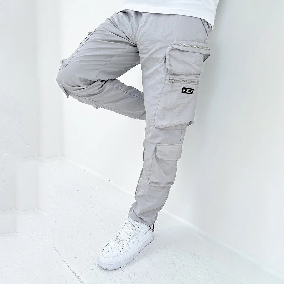 Men's Cargo Pants - Classic Fit - Multi-Pocket Utility - Comfortable Everyday Wear