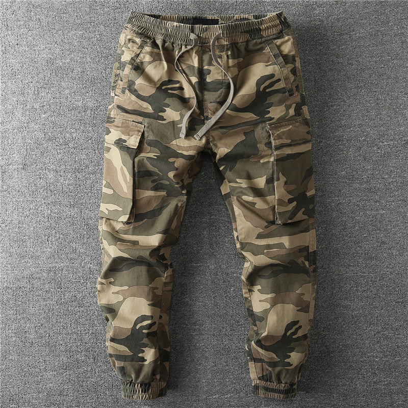 Men's camouflage cargo pants