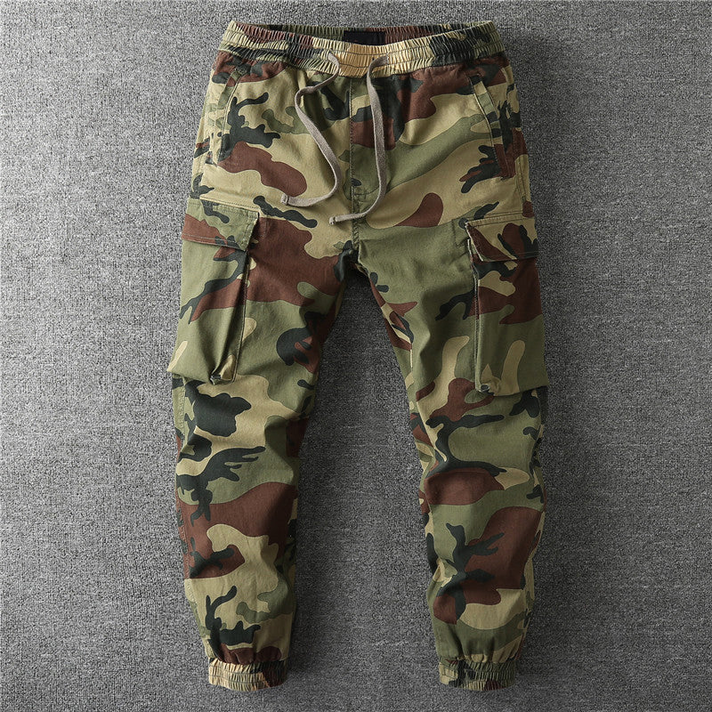 Men's camouflage cargo pants