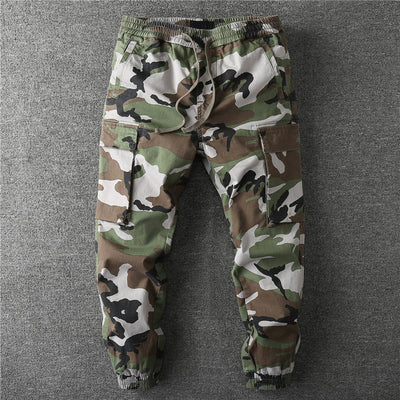 Men's camouflage cargo pants