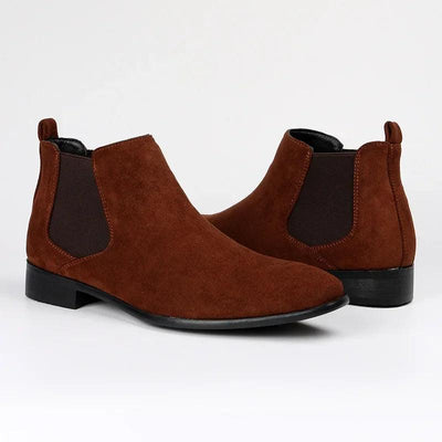 Men's Suede Chelsea Boots