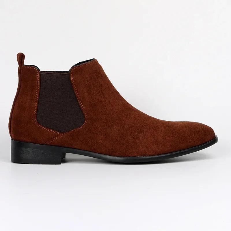 Men's Suede Chelsea Boots