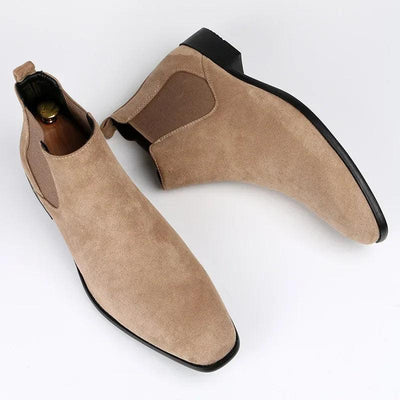 Men's Suede Chelsea Boots