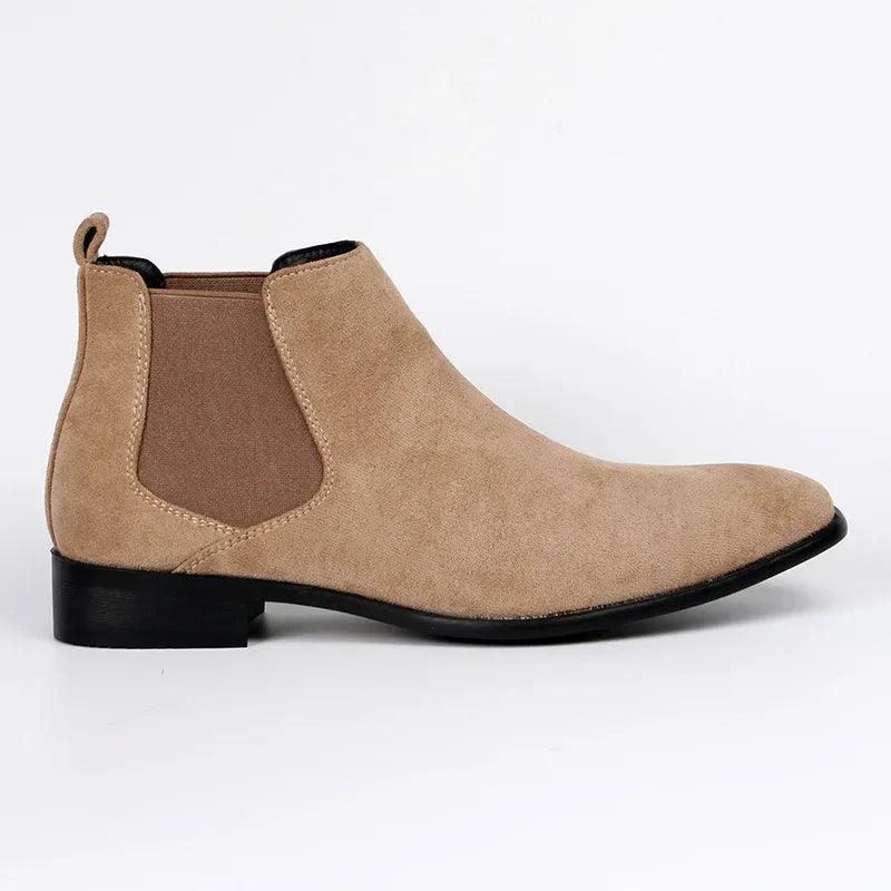 Men's Suede Chelsea Boots