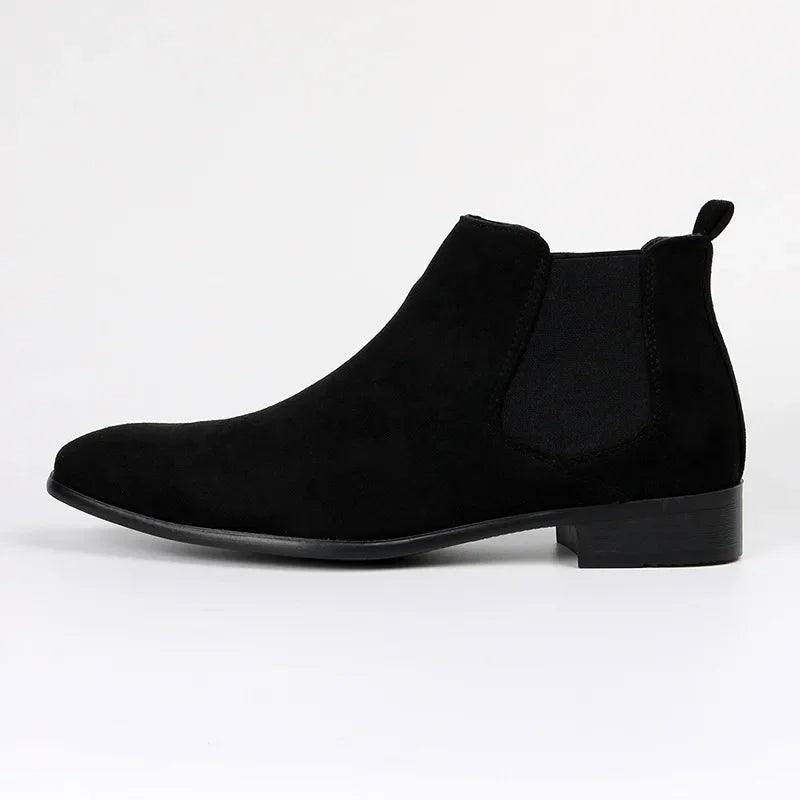 Men's Suede Chelsea Boots